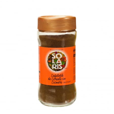 Alimentare - CAFELUTA DE CEREALE SI CICOARE INSTANT BORCAN 100 G SOLARIS