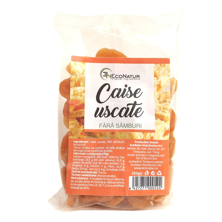 Alimentare - CAISE USCATE FARA SAMBURI 250GR