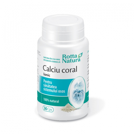 Suplimente - CALCIU CORAL IONIC 30 CPS