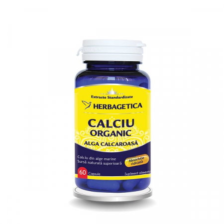 Suplimente - CALCIU ORGANIC 60 CPS