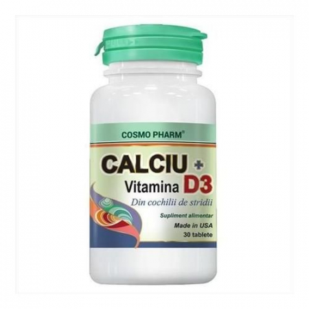 Suplimente - CALCIU+VIT D3 30 CPS