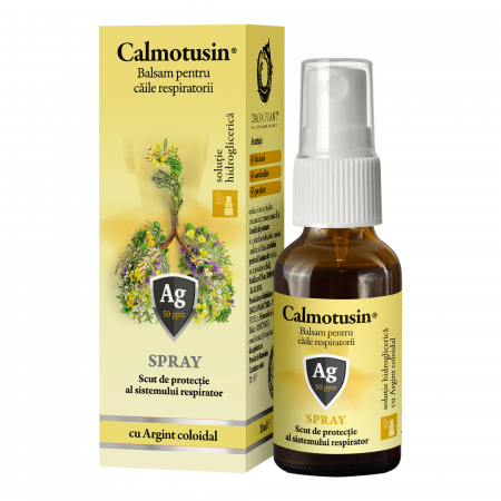 Sistemul respirator - CALMOTUSIN BALSAM SPRAY CU AG.COLOIDAL 20 ML