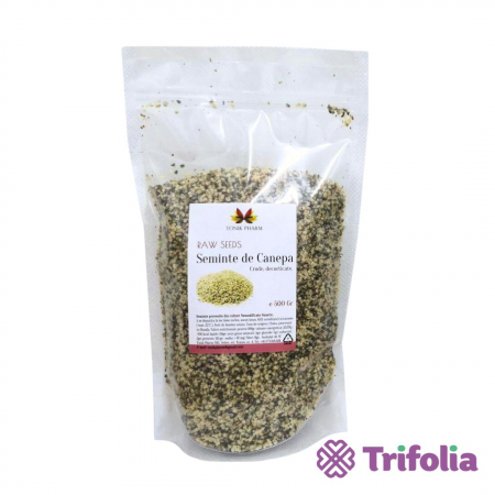 Nuci, Semințe - CANEPA DECORTICATA 500G
