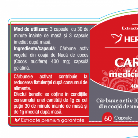 CARBUNE MEDICINAL ACTIVAT 60 CPS [2]