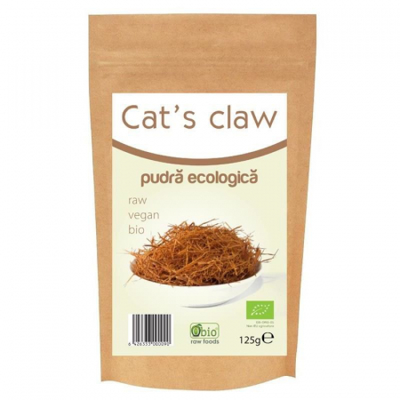 Produse BIO - CAT'S CLAW PULBERE RAW BIO 125 G