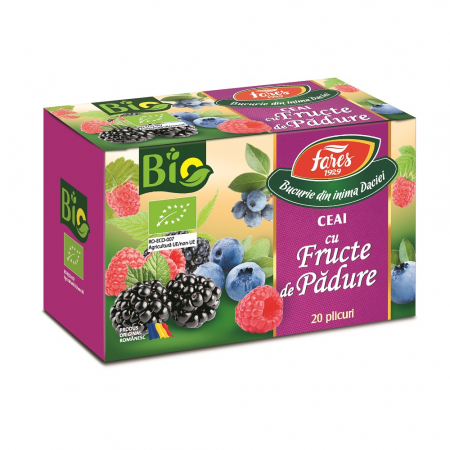 Produse BIO - CEAI CU FRUCTE DE PADURE BIO CEAI DZ 20 PLIC