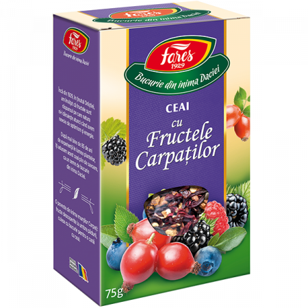Alimentare - CEAI CU FRUCTELE CARPATILOR 50 G
