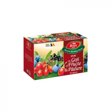 Alimentare - CEAI CU GOJI SI FRUCTE DE PADURE 20 DZ