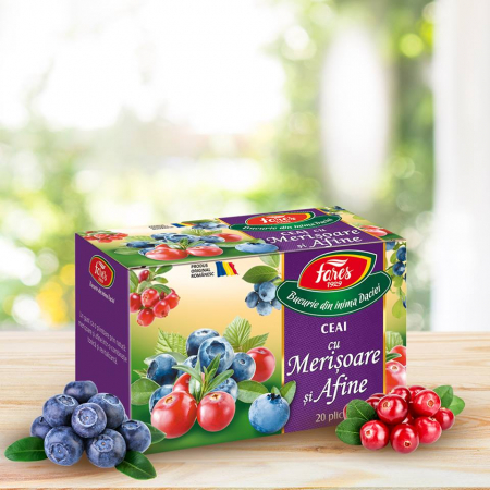 Alimentare - CEAI CU MERISOARE SI AFINE 20 DZ