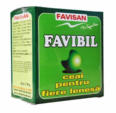 Ciroză hepatică - CEAI FAVIBIL 50 G