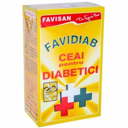 Diabet - CEAI FAVIDIAB 20 PLICURI