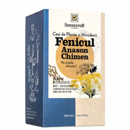 Constipație - CEAI FENICUL,ANASON,CHIMEN ECO 18 DZ