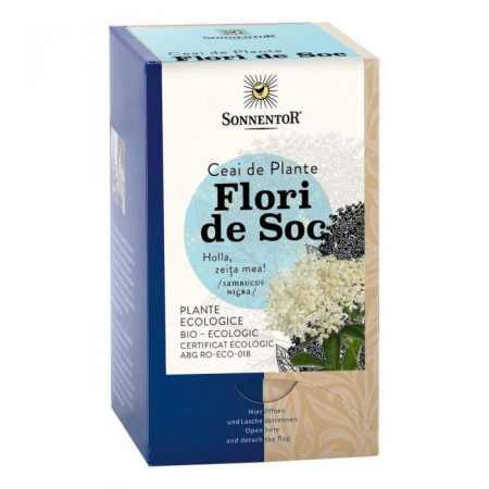 Produse BIO - CEAI FLORI DE SOC ECO 18 DZ SONNENTOR