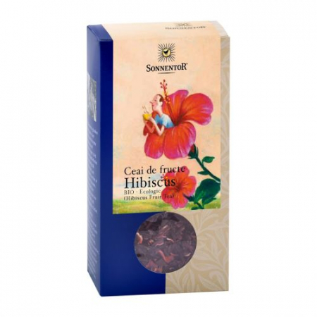Ceaiuri - CEAI FRUCTE HIBISCUS ECO 80 G SONNENTOR
