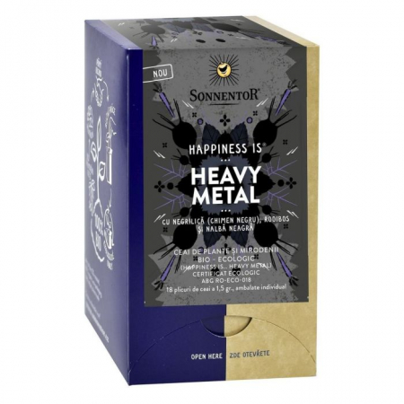 Produse BIO - CEAI HAPPINESS IS...HEAVY METAL ECO 18 DZ SONNENTOR
