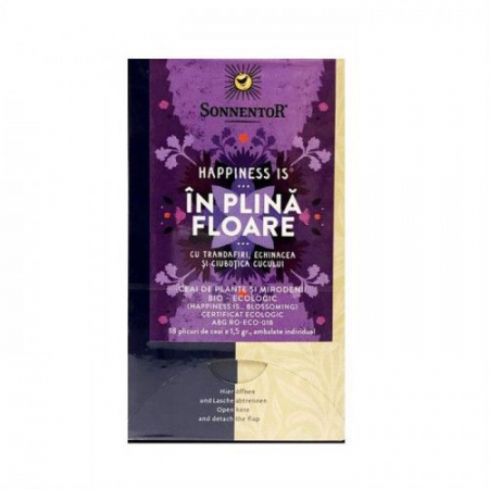 Produse BIO - CEAI HAPPINESS IS...IN PLINA FLOARE 20 DZ