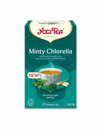 Produse BIO - CEAI MENTA SI CHLORELLA 17DZ