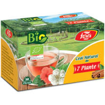 Produse BIO - CEAI NATURAL DIN 7 PLANTE BIO 20 DOZE