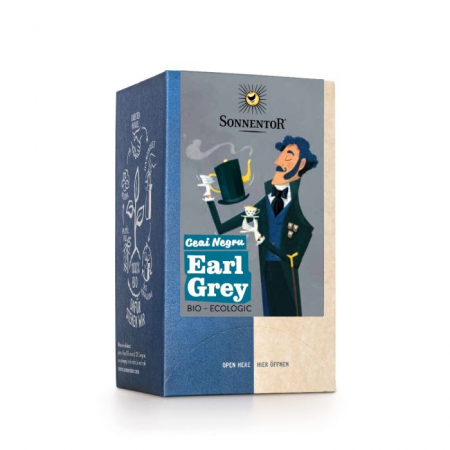 Ceaiuri - CEAI NEGRU EARL GREY ECO 18 DZ SONNENTOR