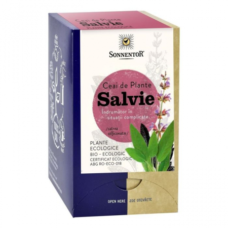 Ceaiuri - CEAI SALVIE ECO 18 DZ SONNENTOR