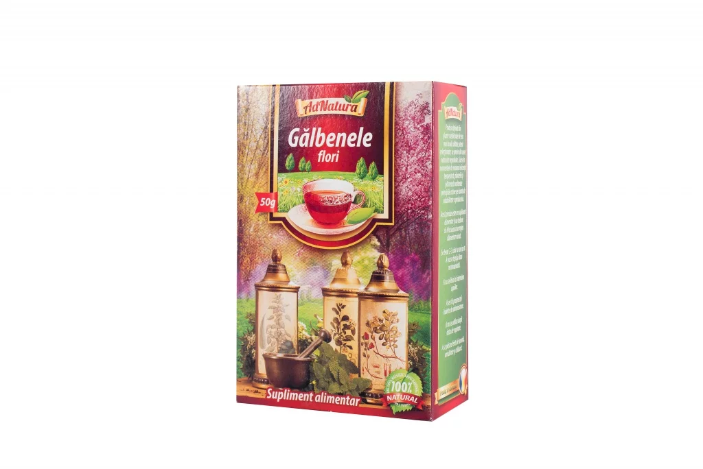 Ceaiuri - CEAI SANZIENE GALBENELE 50 GR