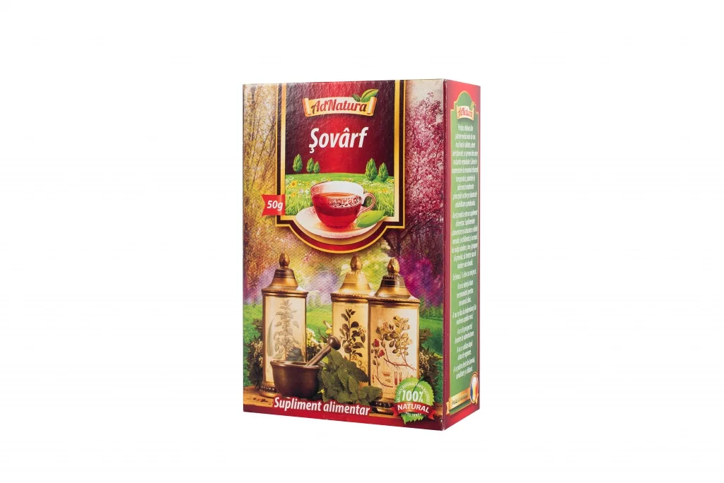 Digestie lentă - CEAI SOVARF 50GR ADNATURA