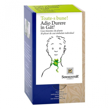 Ceaiuri - CEAI TOATE-S BUNE! ADIO DURERE IN GAT ECO 18 DZ SONNENTOR
