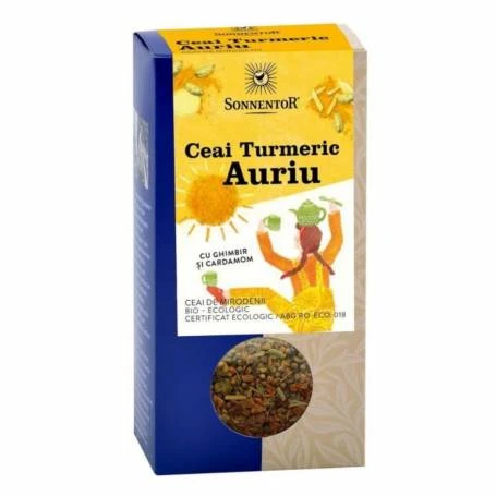 Ceaiuri - CEAI TURMERIC AURIU ECO 120 G