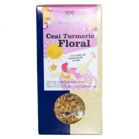 Produse BIO - CEAI TURMERIC FLORAL ECO 100 G SONNENTOR