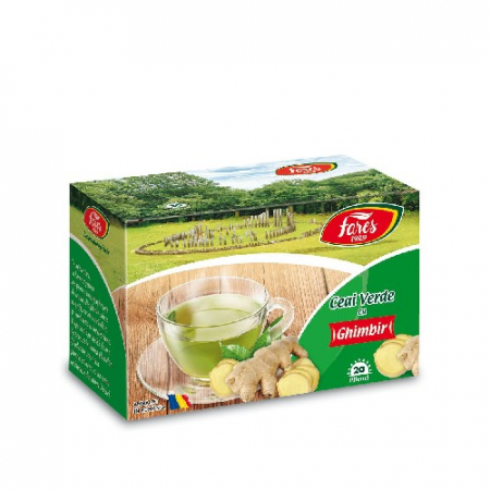 Alimentare - CEAI VERDE CU GHIMBIR 20 DZ