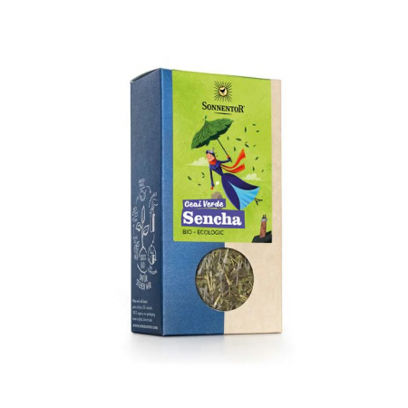 Ceaiuri - CEAI VERDE SENCHA ECO 70 G SONNENTOR