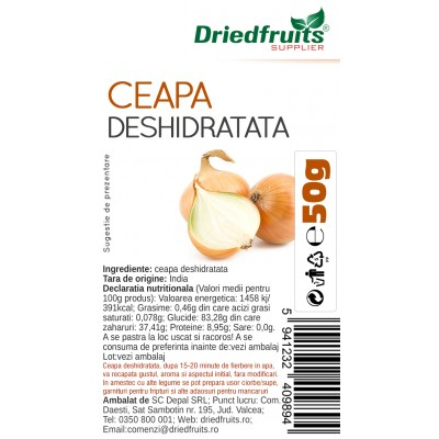 Leguminoase - CEAPA DESHIDRATATA 50 G