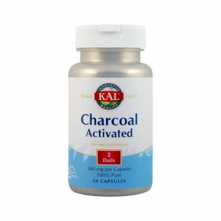 Suplimente - CHARCOAL ACTIVATED 50CPS