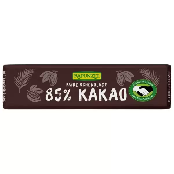 Cafea si Dulciuri - CIOCOLATA AMARUIE MICA 85% CACAO VEGAN  ECO 20G