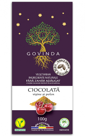 Alimentare - CIOCOLATA VISINE & POLEN - 100 G