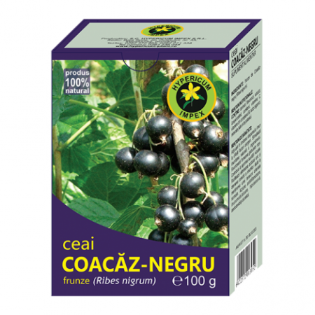 Alimentare - COACAZ NEGRU FRUNZE 100 G