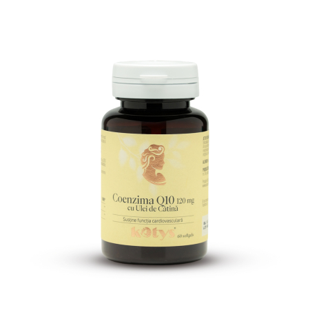 Capsule, Comprimate - COENZIMA Q10 120MG CU ULEI DE CATINA  60 SOFTGELS