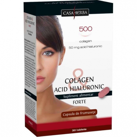 COLAGEN&amp;ACID HIALURONIC FORTE 30 CPR