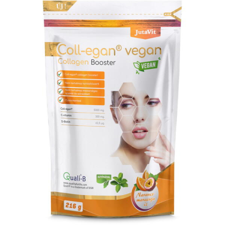 Suplimente - COLAGEN VEGAN CU PORTOCALA SI MARACUJA 216G