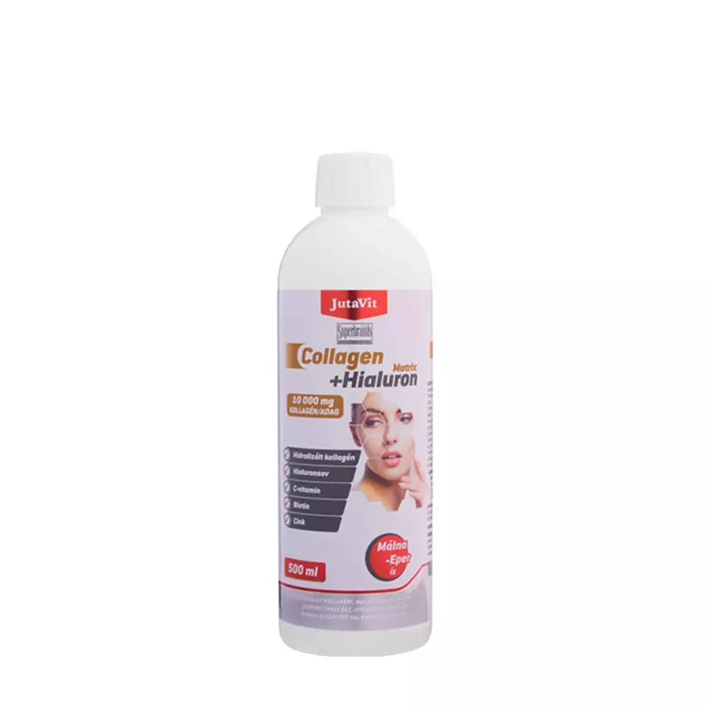 COLLAGEN+HIALURON MATRIX CAPSUNI SI ZMEURA 500 ML