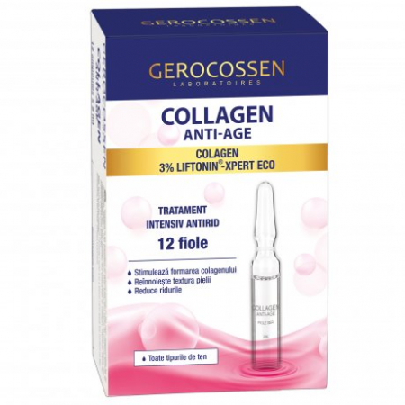 Îngrijire ten - COLLAGEN TRATAMENT ANTIRID INTENS 12 FIOLE