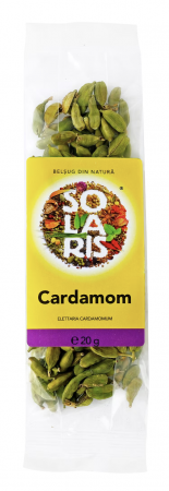 Alimentare - CONDIMENT - CARDAMON INTREG VERDE 20 G SOLARIS