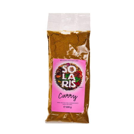 Alimentare - CONDIMENT - CURRY 100 G SOLARIS
