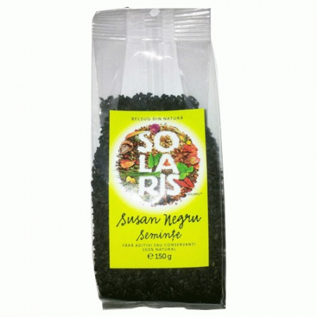 Alimentare - CONDIMENT - SUSAN NEGRU SEMINTE 150 G SOLARIS