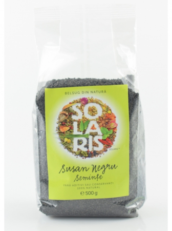 Alimentare - CONDIMENT - SUSAN NEGRU SEMINTE 500 G SOLARIS