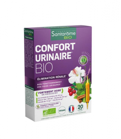 Infecții urinare - CONFORT URINAIRE BIO 20 FIOLE