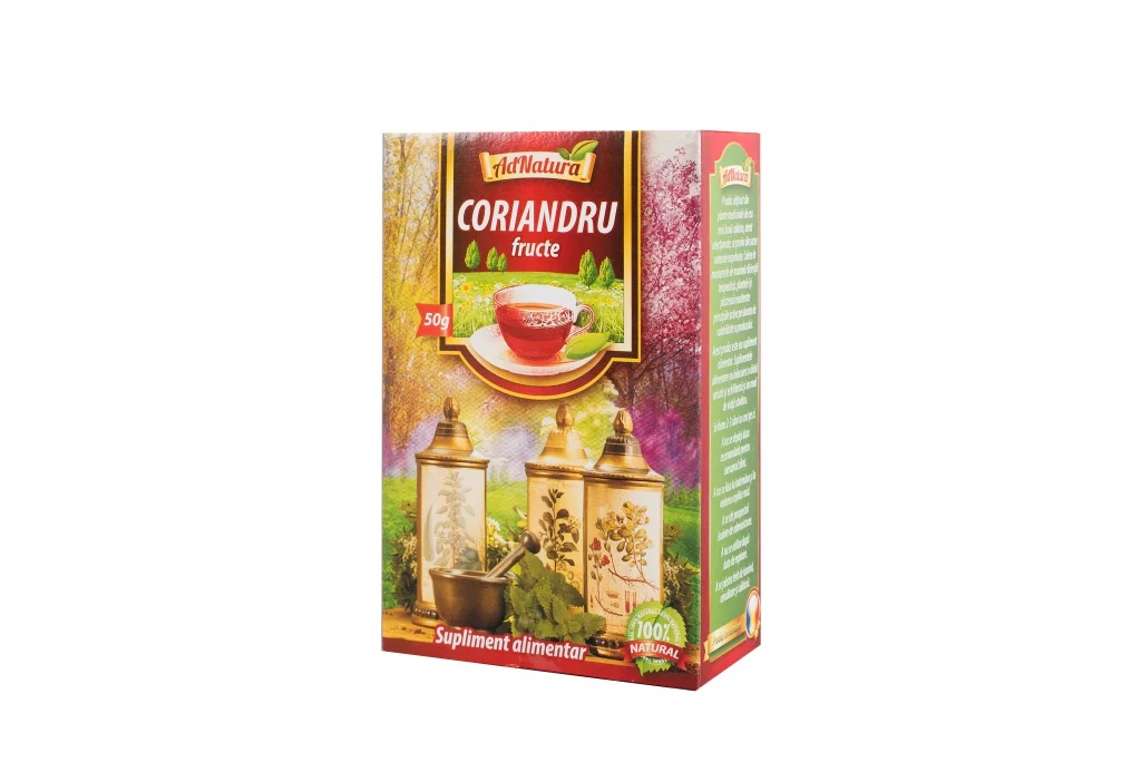 Digestie lentă - CEAI CORIANDRU FRUCTE 50G