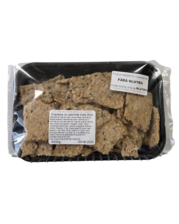 Alimentare - CRACKERS CU SEMINTE KETA 200G