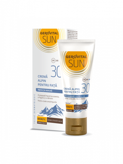 Protecție solară - CREMA ALPIN DE FATA SPF 30 30 ML