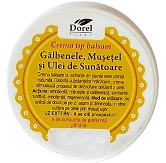 Cosmetice - CREMA-BALSAM GALBENELE ,MUSETEL SI ULEI SUNATOARE 100 G
